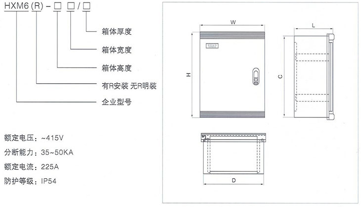 产品型号及含义